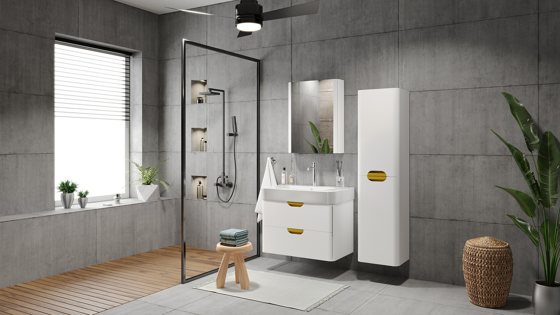 Banyo Tasarımında 2025’in Renk Trendleri