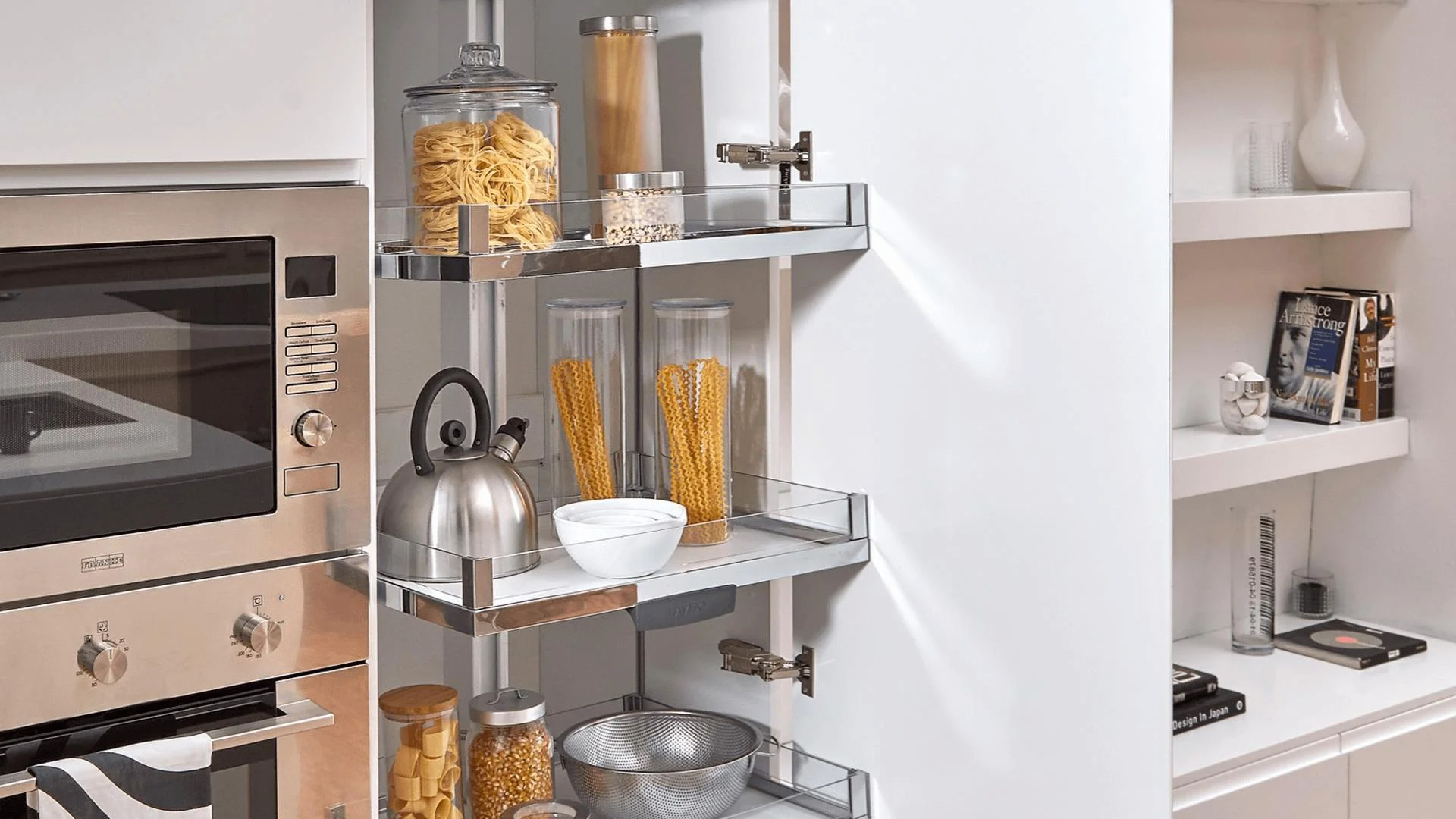 Functional & Stylish Kitchen Formula: Pantry Systems Functional & Stylish Kitchen Formula: Pantry Systems